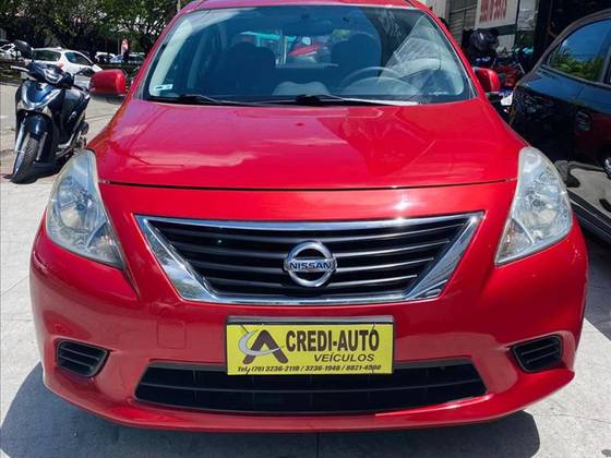 NISSAN VERSA 1.6 16V FLEX SV 4P MANUAL NISSAN VERSA 1.6 16V FLEX SV 4P MANUAL